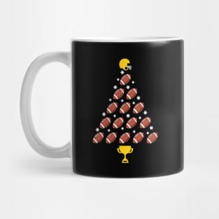 Football Christmas Tree Mug